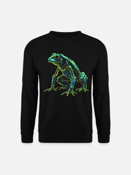 Frog Art Animal Lover Gift Animals - Unisex Sweatshirt - black