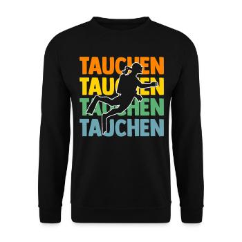 Schullehrerin Lehrerin - Unisex Pullover - Schwarz - Vorne - Alina (178cm) & Michal (187cm)
