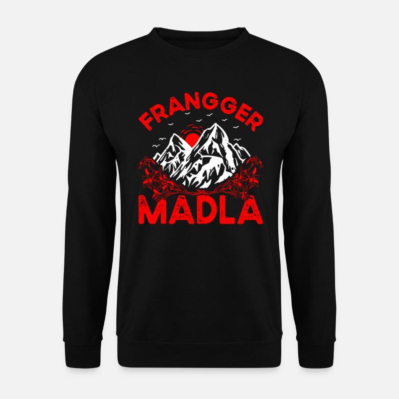 Fränkisch Franker Madla - Unisex Pullover - Schwarz