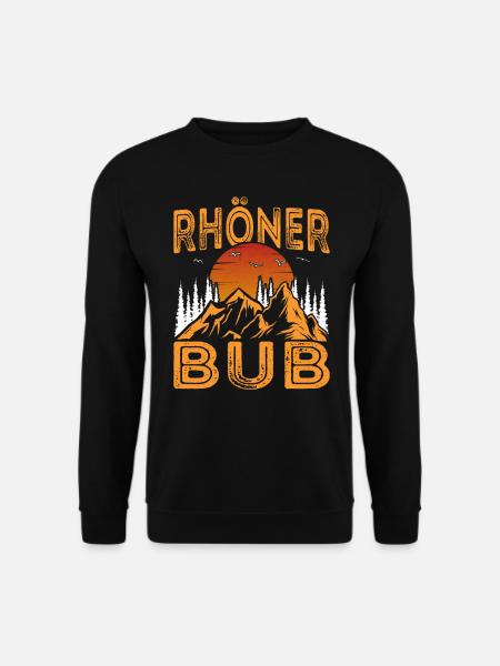 Region Rhön Rhöner Bub - Unisex Pullover - Schwarz