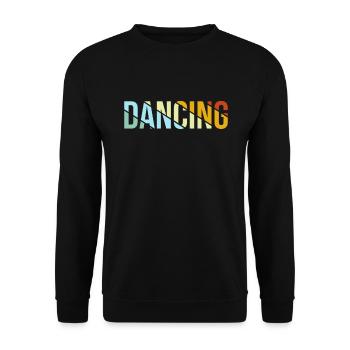 Danse Rétro - Sweat-shirt Unisexe - noir - Devant - Alina (178cm) & Michal (187cm)