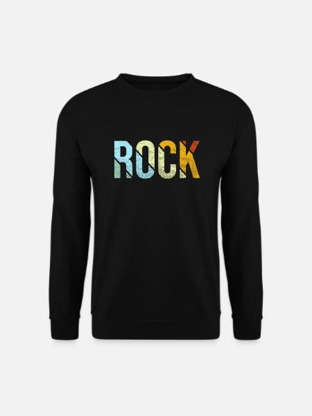 Rock Rétro - Sweat-shirt Unisexe - noir