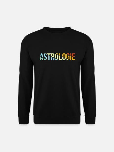 Astrology Retro - Unisex Sweatshirt - black