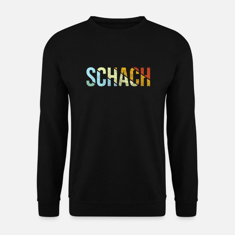 Échecs Rétro - Sweat-shirt Unisexe - noir