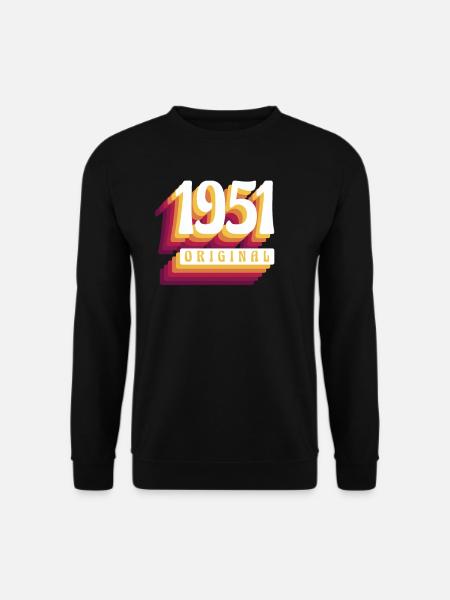 1951 Original. Coole Geschenkidee zum Geburtstag - Unisex Pullover - Schwarz
