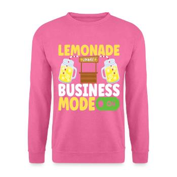 Limonade Limonadenstand - Unisex Pullover - Pink - Vorne