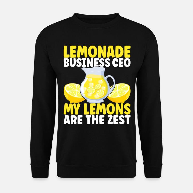 Lemonade Lemonade stand - Unisex Sweatshirt - black