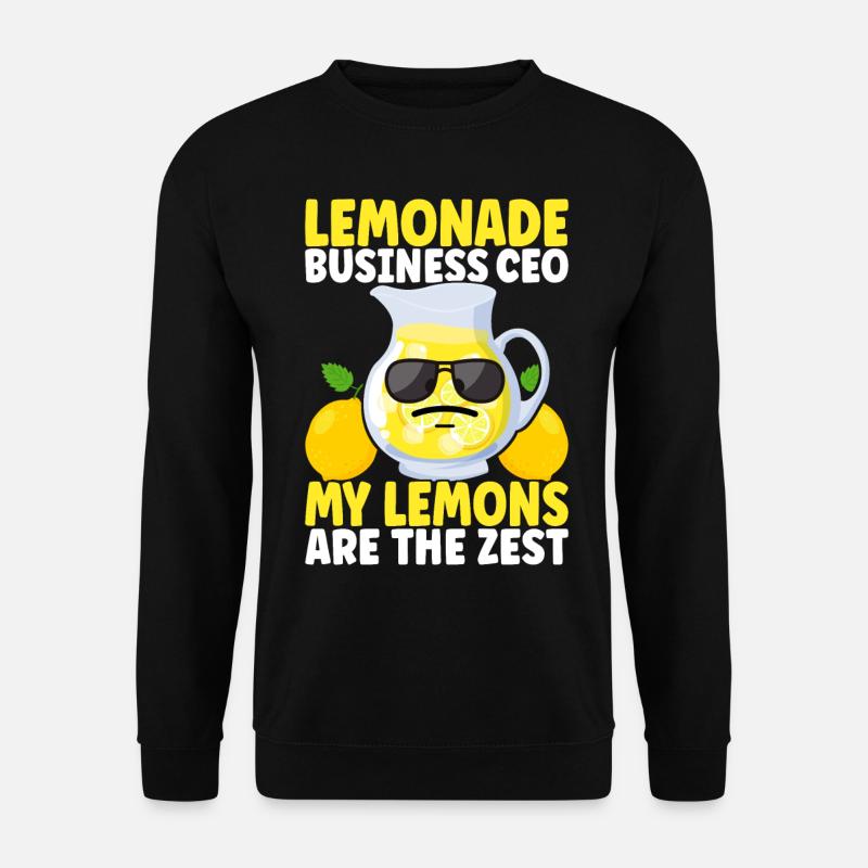 Lemonade Lemonade stand - Unisex Sweatshirt - black