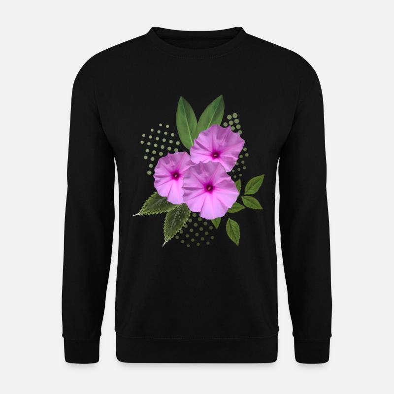 Blumen - Blumenstrauss - Blüten - Flora - Unisex Pullover - Schwarz