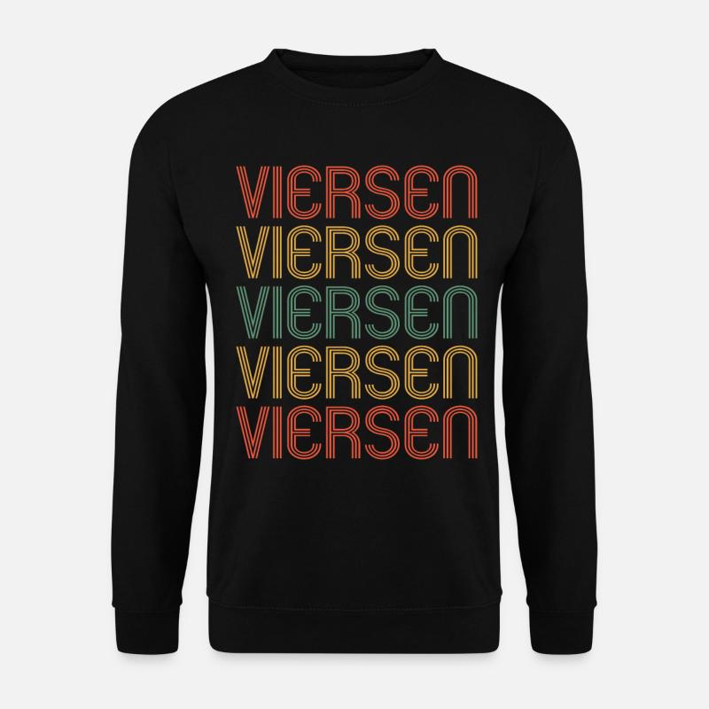 Viersenerin Viersener Viersen - Unisex Pullover - Schwarz