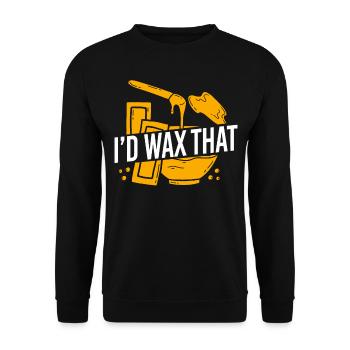 Cute Esthetician Skincare - Unisex Pullover - Schwarz - Vorne - Alina (178cm) & Michal (187cm)
