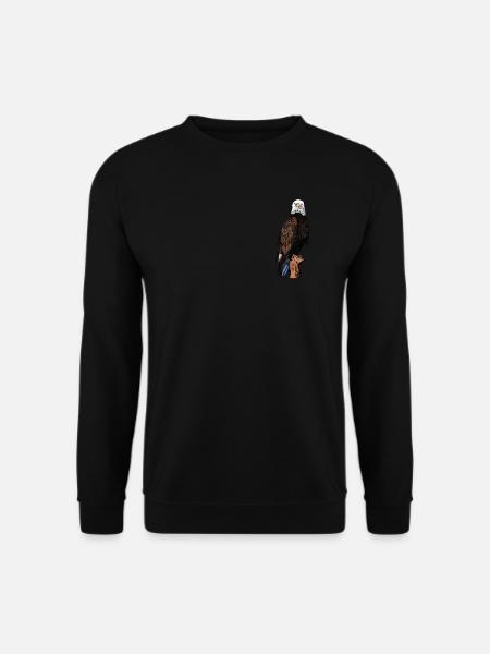 Bald Eagle - Unisex Sweatshirt - black