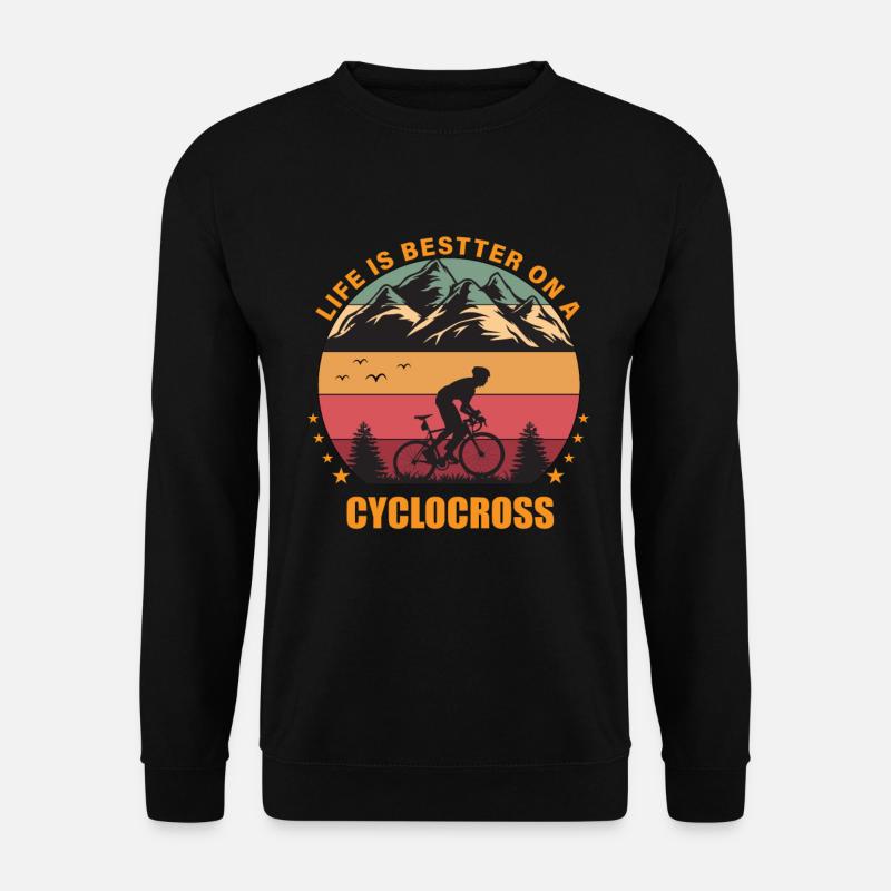 Cyclocross - Unisex Pullover - Schwarz