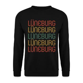 Lüneburgerin Lüneburger Lüneburg - Sweat-shirt Unisexe - noir - Devant - Alina (178cm) & Michal (187cm)