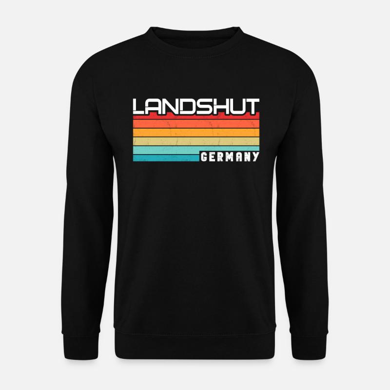Landshuterin Landshuter Landshut - Unisex Pullover - Schwarz