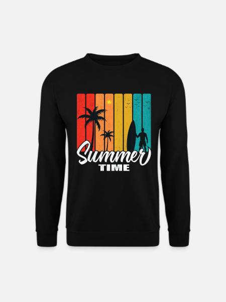 Summer Time - Unisex Sweatshirt - black