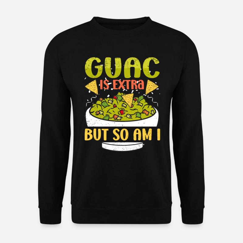 Avocado Guacamole Mexican Mexico Latino - Unisex Sweatshirt - black