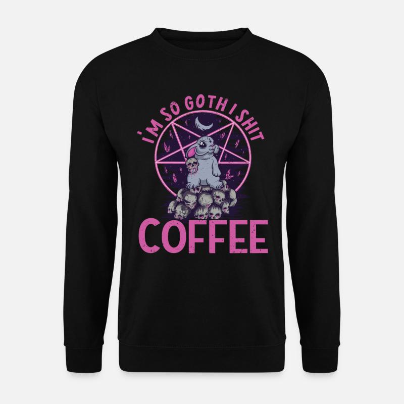 Satan Beelzebub Teufel Gothic Pentagram Mystisch - Unisex Pullover - Schwarz