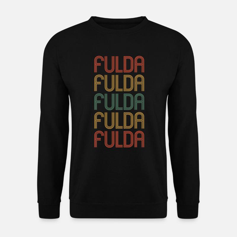 Fuldaerin Fuldaer Fulda - Unisex Pullover - Schwarz
