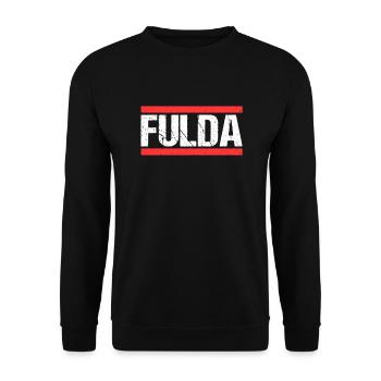 Fuldaerin Fuldaer Fulda - Unisex Pullover - Schwarz - Vorne - Alina (178cm) & Michal (187cm)