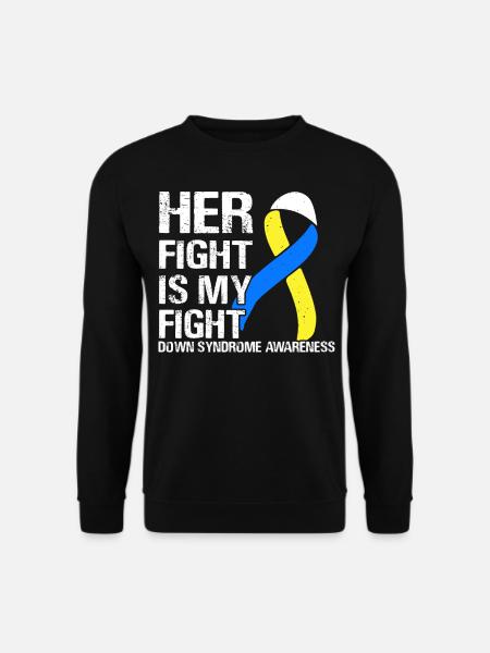 Down Syndrome Awareness - Unisex Pullover - Schwarz