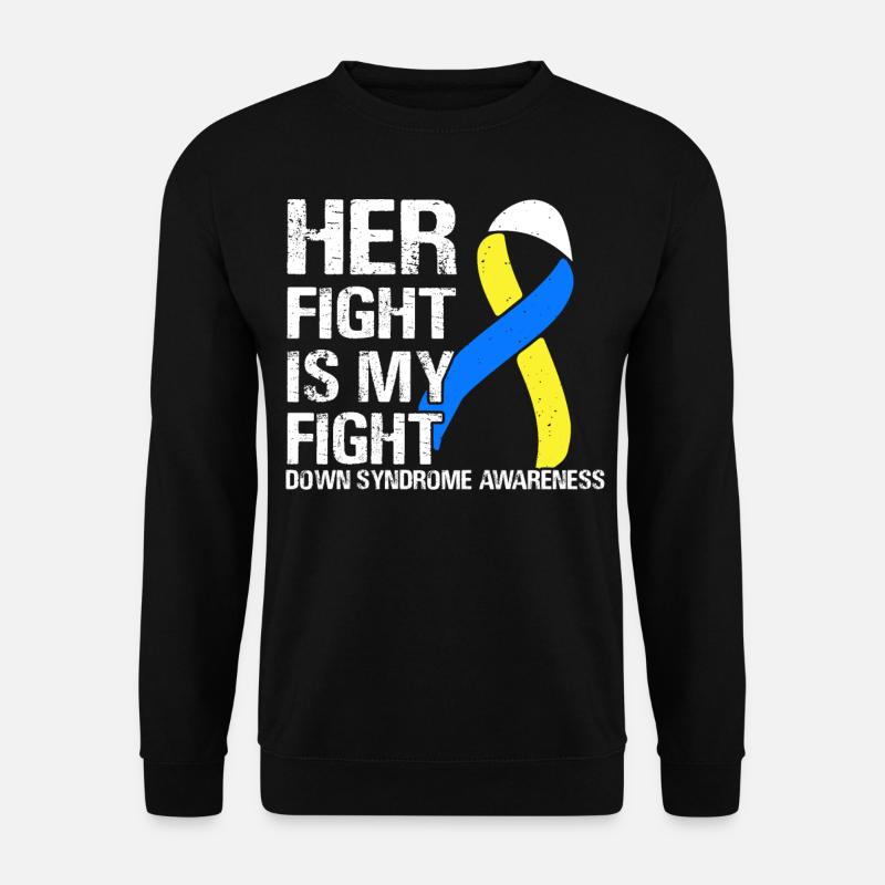 Down Syndrome Awareness - Unisex Sweatshirt - black