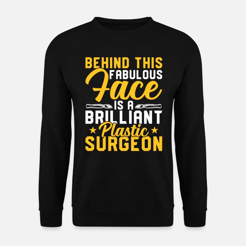 Brilliant Plastic Surgeon Surgical - Unisex Sweatshirt - black