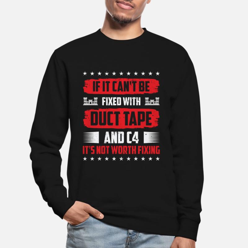 Combat Engineer Engineering Armee Unisex Pullover