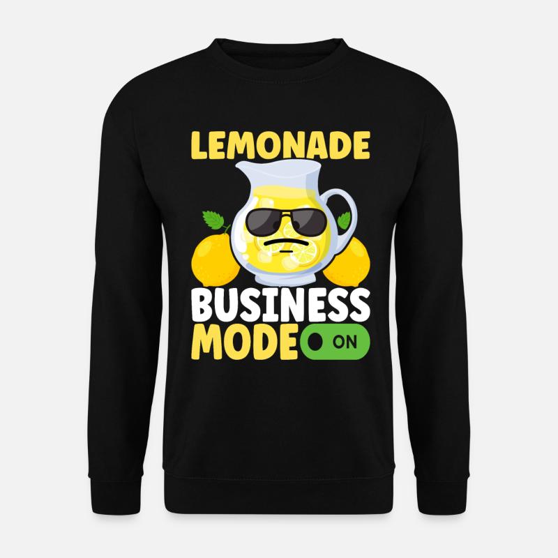Limonade Limonadenstand - Unisex Pullover - Schwarz
