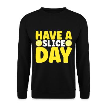Limonade Limonadenstand - Unisex Pullover - Schwarz - Vorne - Alina (178cm) & Michal (187cm)