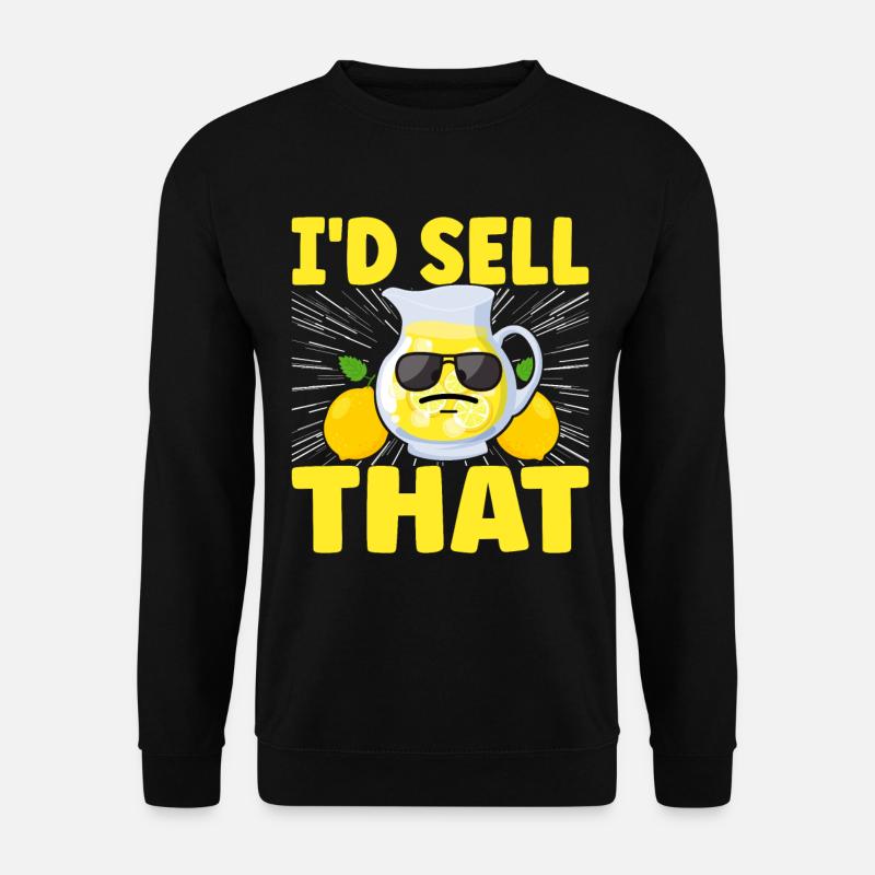 Lemonade Lemonade stand - Unisex Sweatshirt - black