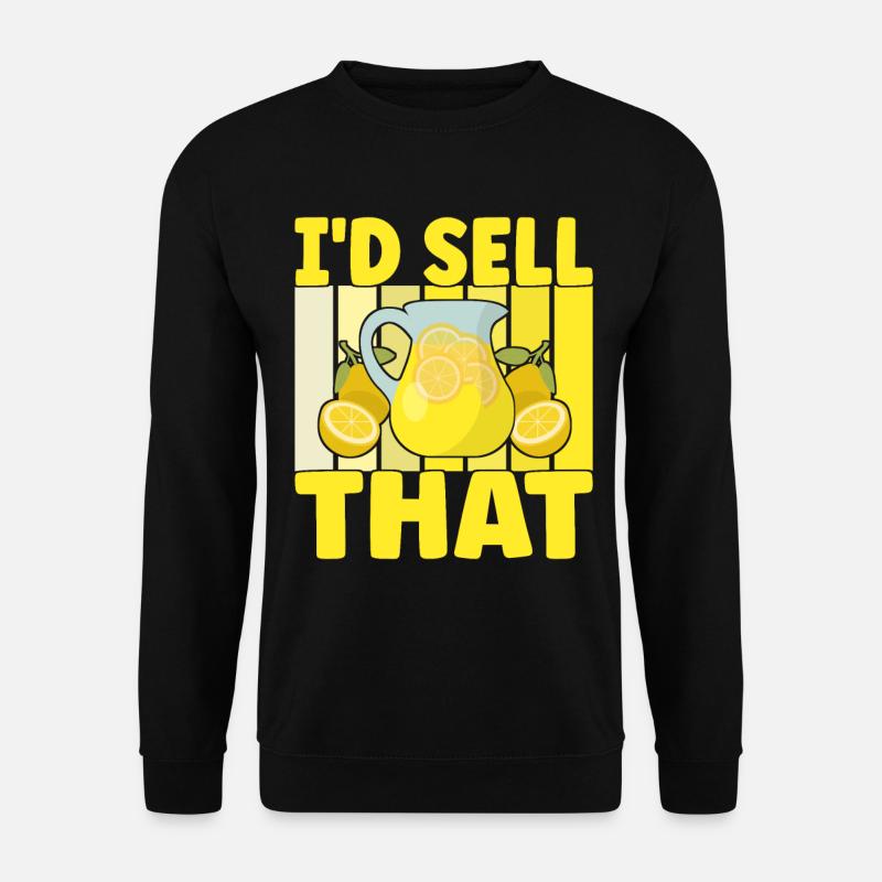 Limonade Limonadenstand - Unisex Pullover - Schwarz