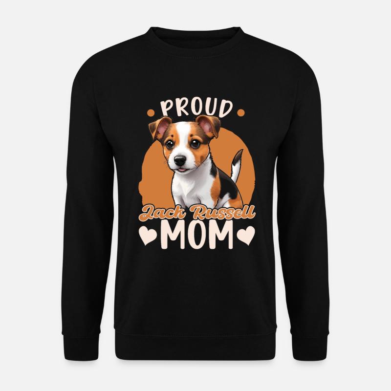 Proud Jack Russell Mom - Unisex Sweatshirt - black