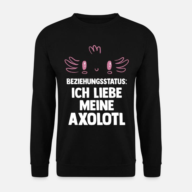 Axolotl - Unisex Pullover - Schwarz