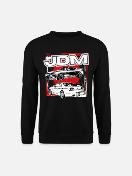 Jdm / Tuning / Turbocharger / Rims / Chiptuning - Unisex Sweatshirt - black