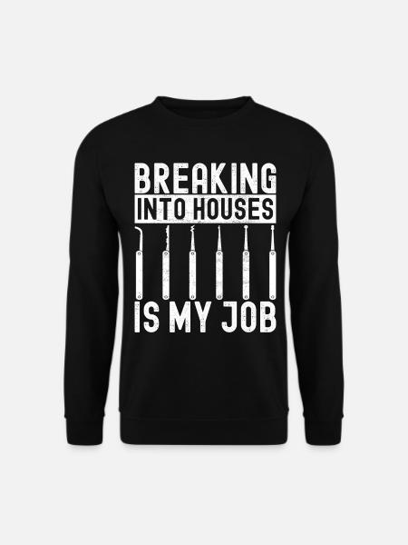 Schlüsseldienst Locksmith Dietrich - Unisex Sweatshirt - black