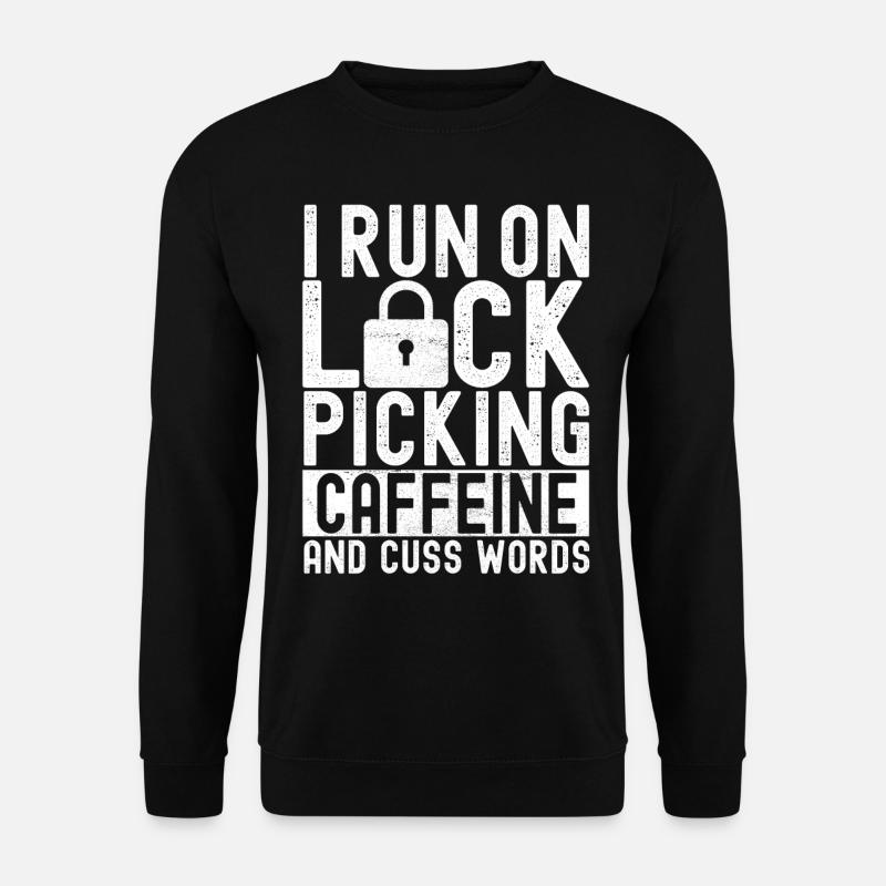 Schlüsseldienst Locksmith Dietrich - Unisex Pullover - Schwarz