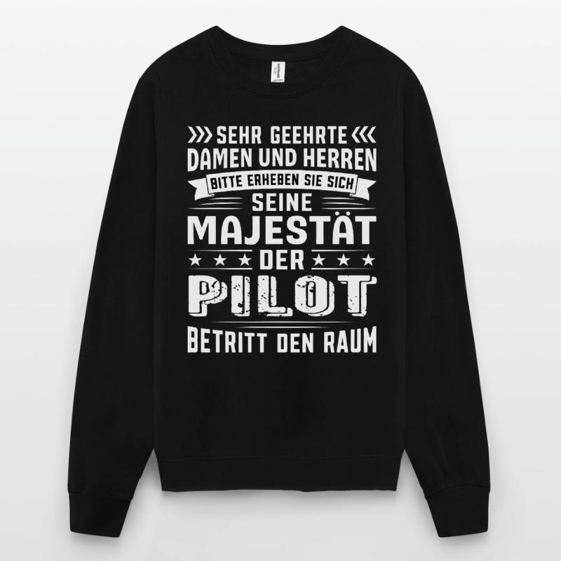 Pilot Geburtstag Pilot Sprüche Pilot Geschenke Unisex Pullover