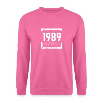 1989 Limitierte Auflage - Unisex Pullover - Pink - Vorne