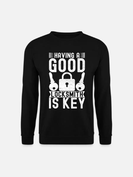 Schlüsseldienst Locksmith Dietrich - Unisex Sweatshirt - black