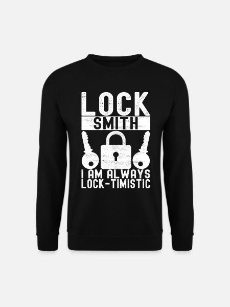 Schlüsseldienst Locksmith Dietrich - Unisex Sweatshirt - black