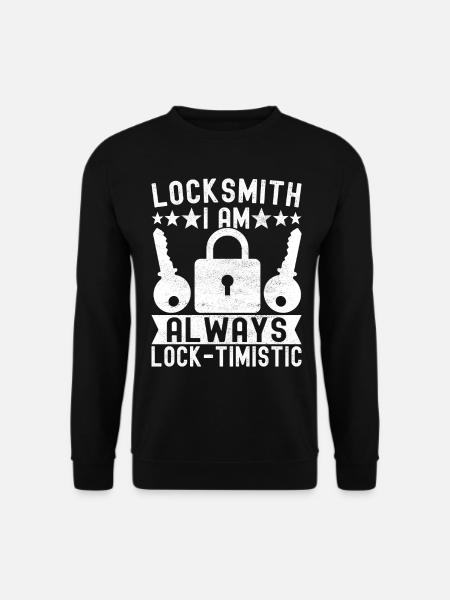 Schlüsseldienst Locksmith Dietrich - Unisex Sweatshirt - black