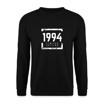 1994 Édition limitée - Sweat-shirt Unisexe - noir - Devant - Alina (178cm) & Michal (187cm)