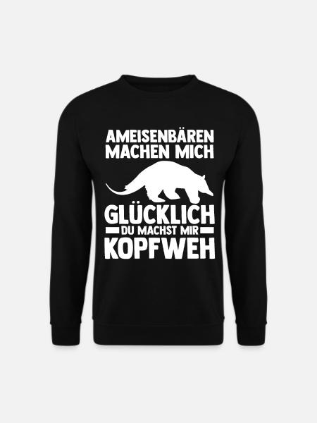 Ameisenbär - Unisex Pullover - Schwarz