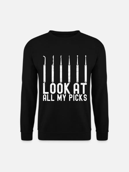 Schlüsseldienst Locksmith Dietrich - Unisex Sweatshirt - black