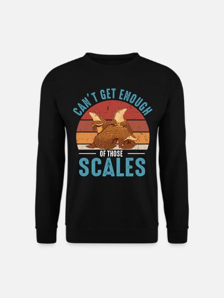 Enough of pangolin lovers Pangolin - Unisex Sweatshirt - black