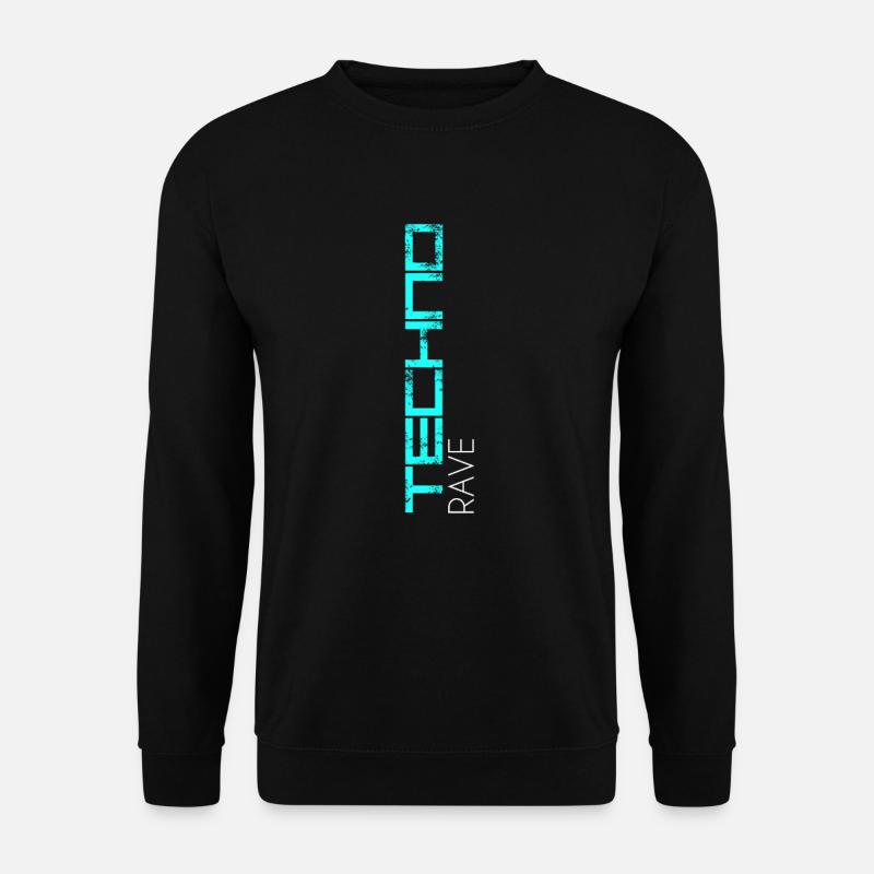 Techno Rave - Unisex Sweatshirt - black