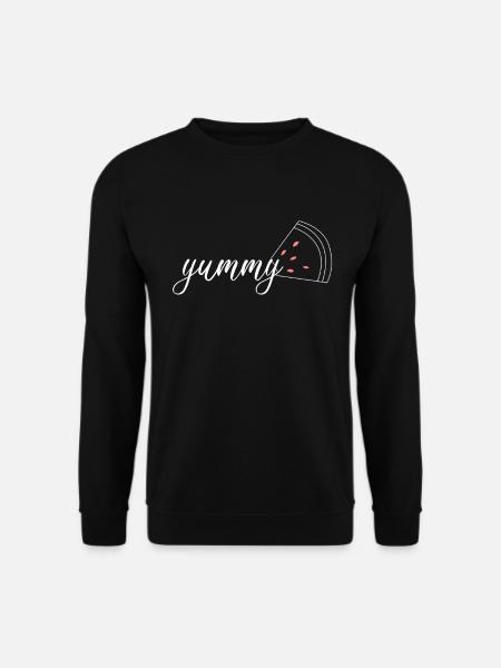 Watermelon yummy - Unisex Sweatshirt - black