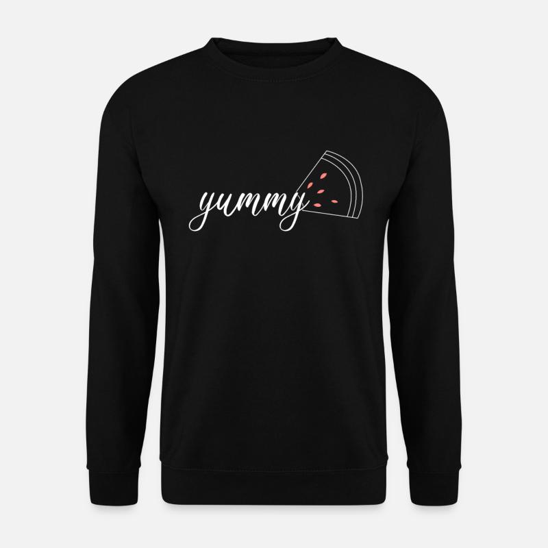 Watermelon yummy - Unisex Sweatshirt - black