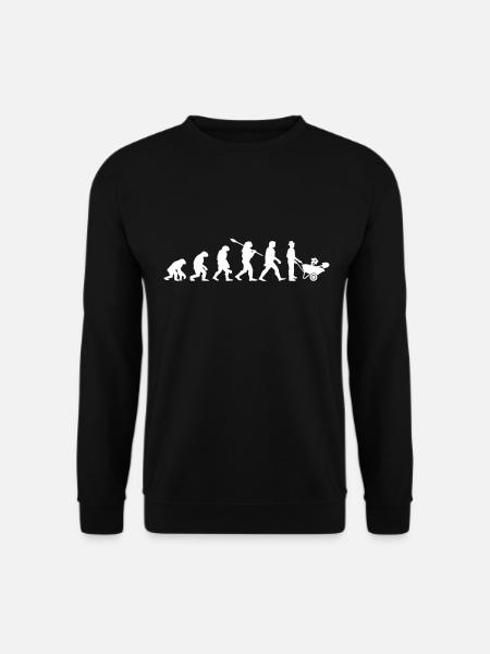 Gardener Evolution Garden Flowers Plants - Unisex Sweatshirt - black
